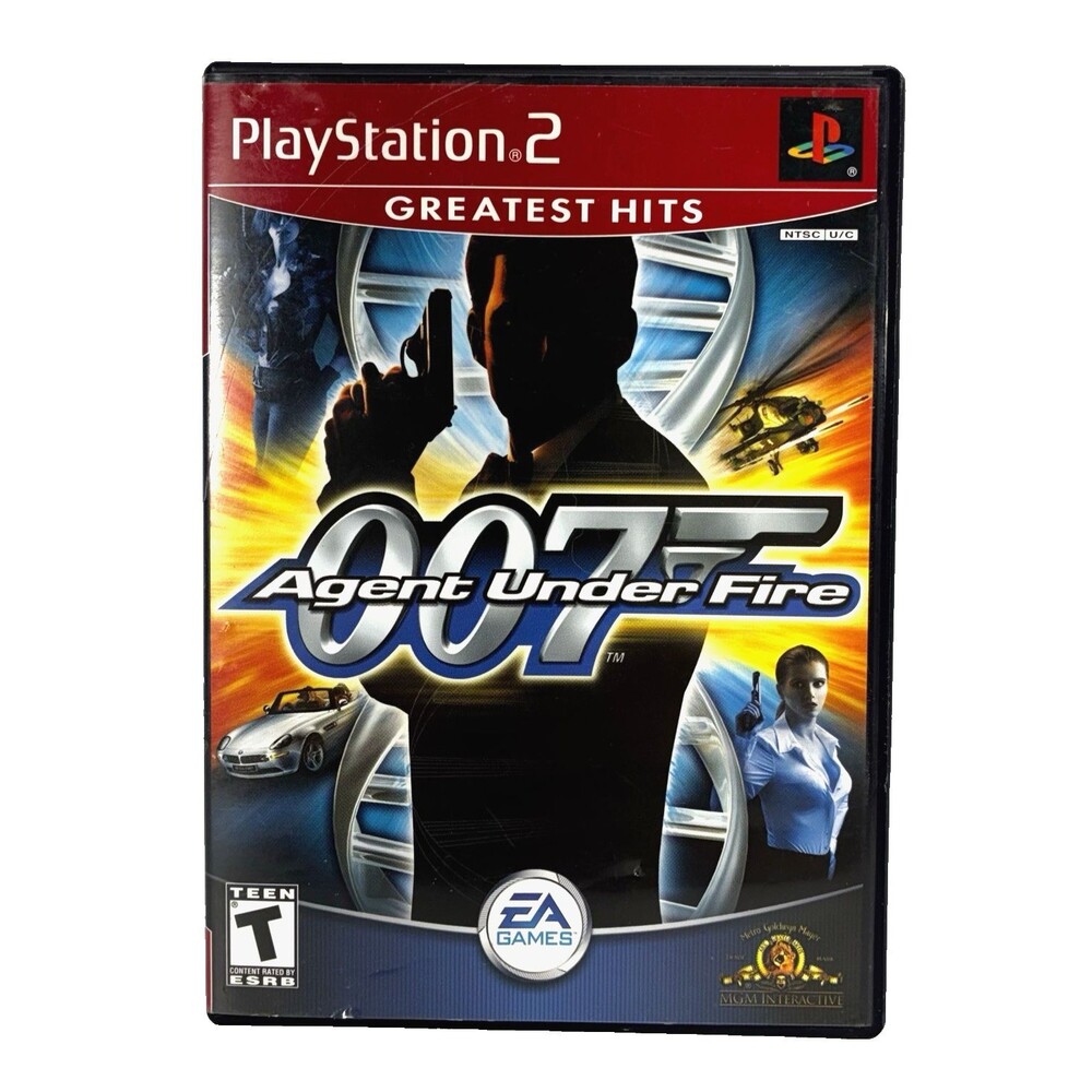 James Bond 007 Agent Under Fire PlayStation 2 Greatest Hits MGM Games Tested